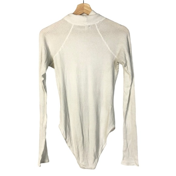 Free People Intimately All You Want Long Sleeve Thermal Bodysuit M - Picture 3 of 5